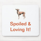 Tapis De Souris Lévrier italien (Devant)