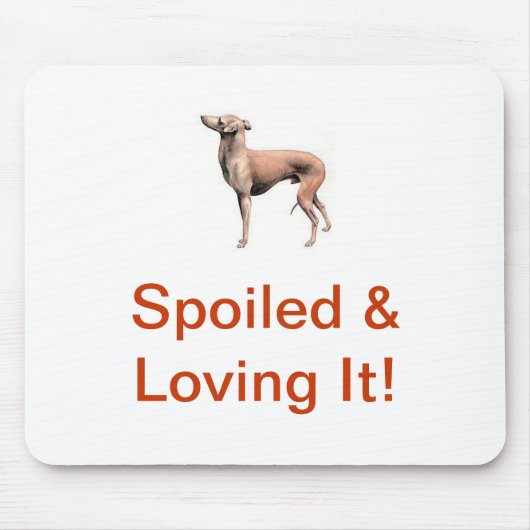 Tapis De Souris Lévrier italien (Devant)