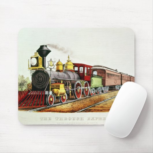 Tapis De Souris L'express traversant (Avec souris)