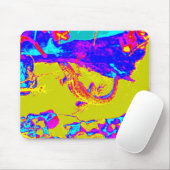 Tapis De Souris lézard coloré mousepad (Avec souris)