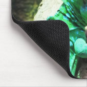Tapis De Souris Lézard de basilic vert (Coin)