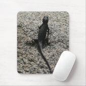 Tapis De Souris Lézard noir (Avec souris)