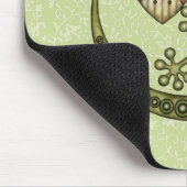 Tapis De Souris Lézard vert (Coin)