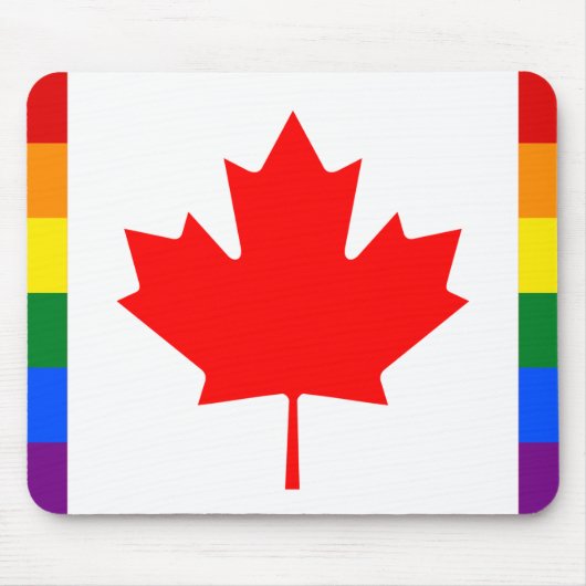 Tapis De Souris LGBT Canada (Devant)