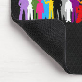 Tapis De Souris LGBT We The People Design (Coin)