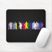 Tapis De Souris LGBT We The People Design (Avec souris)