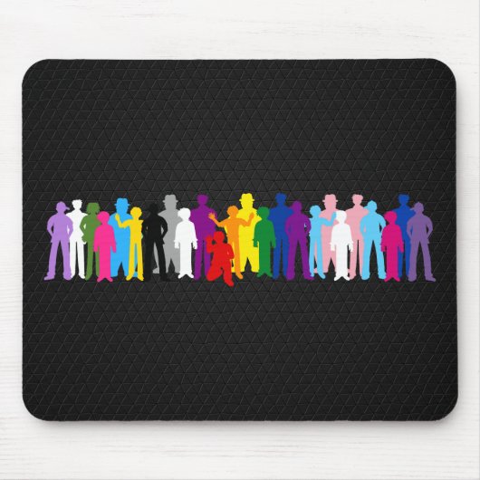 Tapis De Souris LGBT We The People Design (Devant)