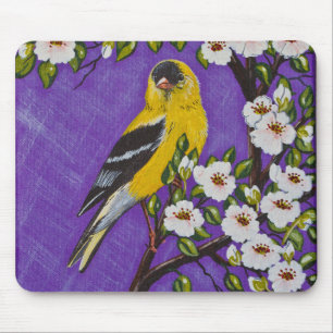 Tapis De Souris L'goldfinch américain