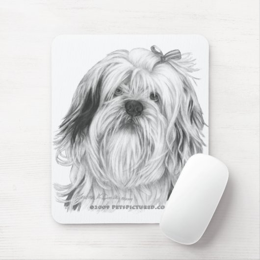 Tapis De Souris Lhasa Apso (Avec souris)