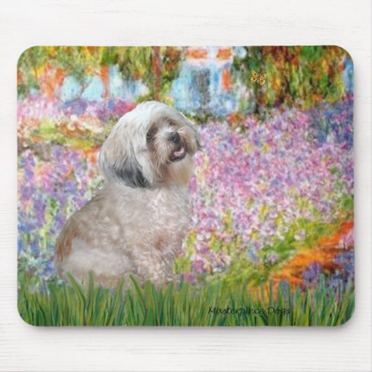 Tapis De Souris Lhasa Apso 20 - Jardin (Devant)
