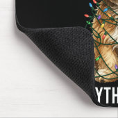 Tapis De Souris Lhasa Apso Christmas I'm Fine Everything Is Fine (Coin)