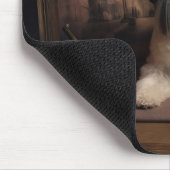 Tapis De Souris Lhasa Apso Citrouille Halloween effrayant (Coin)