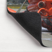 Tapis De Souris L'hélicoptère Dolphin MH-65 s'est écrasé à l'aérop (Coin)