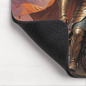 Tapis De Souris L'héroïque guerrier Trump en or (Coin)