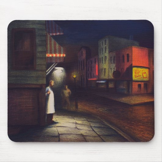 Tapis De Souris L'heure exacte Mousepad (Devant)