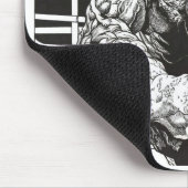 Tapis De Souris L'horreur de Brundlefly de mouche (Coin)