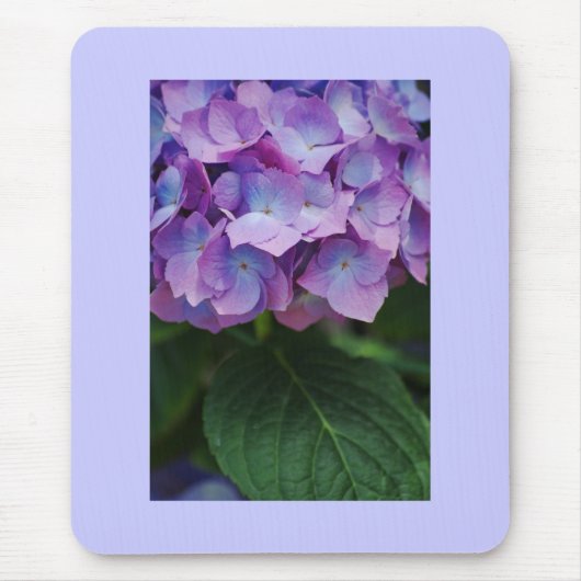 Tapis De Souris L'hortensia fleurit Mousepad (Devant)