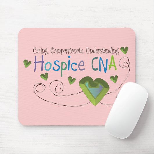 Tapis De Souris L'hospice PEUT verdir des coeurs (Avec souris)