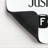 Tapis De Souris L'humain instantané ajoutent juste le café (Coin)