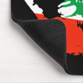 Tapis De Souris Liban - Empreinte Drapeau (Coin)
