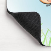 Tapis De Souris Libby la coccinelle pilotant Mousepad (Coin)