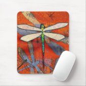 Tapis De Souris Libellule (Avec souris)