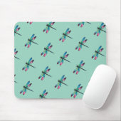 Tapis de souris Libellule d'été (Avec souris)