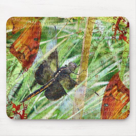 Tapis De Souris Libellule, envole-toi (Devant)