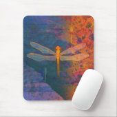 Tapis De Souris Libellule flamboyante (Avec souris)