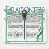 Tapis De Souris Libellule Mousepad (Devant)