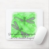 Tapis De Souris Libellule Mousepad (Avec souris)