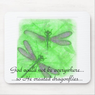 Tapis De Souris Libellule Mousepad