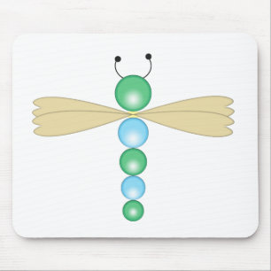 Tapis De Souris Libellule Mousepad