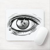 Tapis De Souris libellule oculaire (Avec souris)
