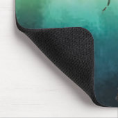 Tapis De Souris Libellule pourpre et verte (Coin)