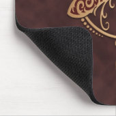 Tapis De Souris Libellule tribale - brun (Coin)