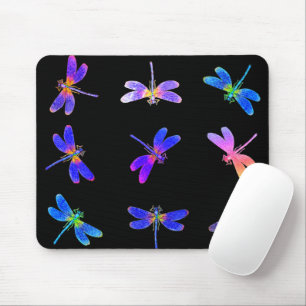 Tapis De Souris libellules colorées