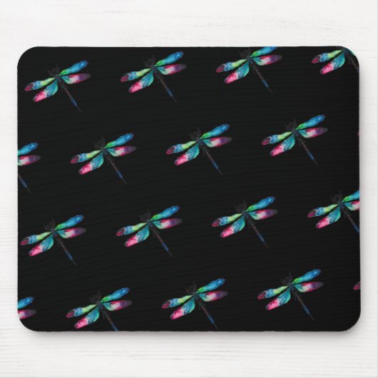 Tapis De Souris Libellules de minuit (Devant)