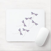 Tapis De Souris Libellules en vol (Avec souris)