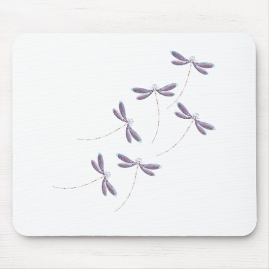Tapis De Souris Libellules en vol (Devant)