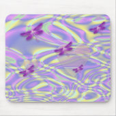 Tapis De Souris Libellules et coeurs (Devant)