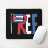Tapis De Souris Libérer Cuba (Avec souris)