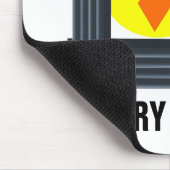 Tapis De Souris Libérez La Batterie Aime Mousepad (Coin)
