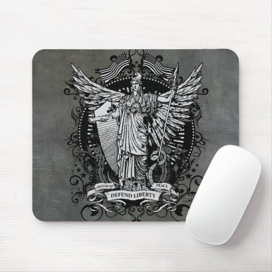 Tapis De Souris Libertas Mousepad (Avec souris)