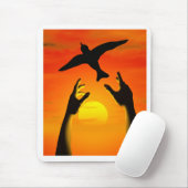 Tapis De Souris Liberté (Avec souris)