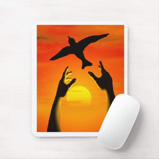 Tapis De Souris Liberté (Avec souris)