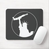 Tapis De Souris Liberté avec le fusil de chasse (Avec souris)