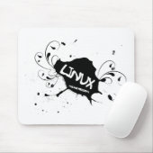 Tapis De Souris Liberté de moyens de Linux (Avec souris)