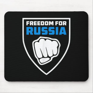Tapis De Souris Liberté Légion Pour La Russie Anti-Guerre Drapeau
