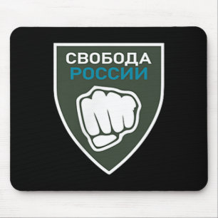Tapis De Souris Liberté Légion Pour La Russie Anti-Guerre Drapeau